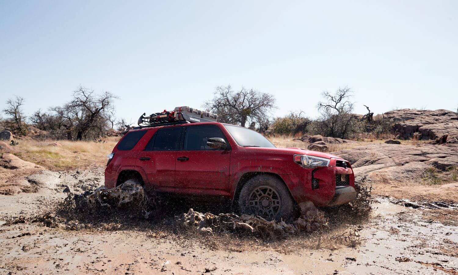 01 2020 Toyota 4Runner Venture Edition Red Mud Off Road