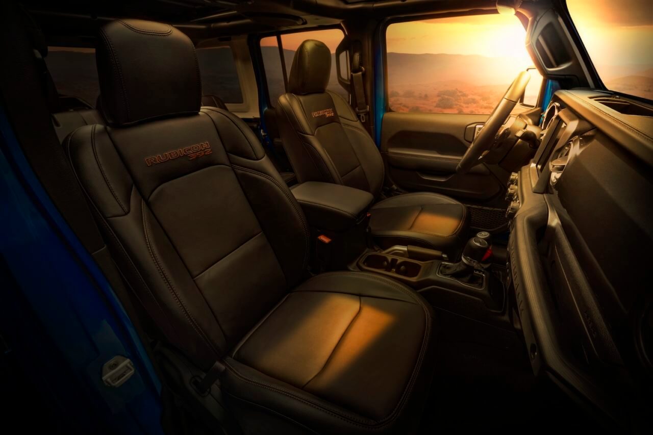 16 2021 Jeep Wrangler Rubicon 392 Leather Interior