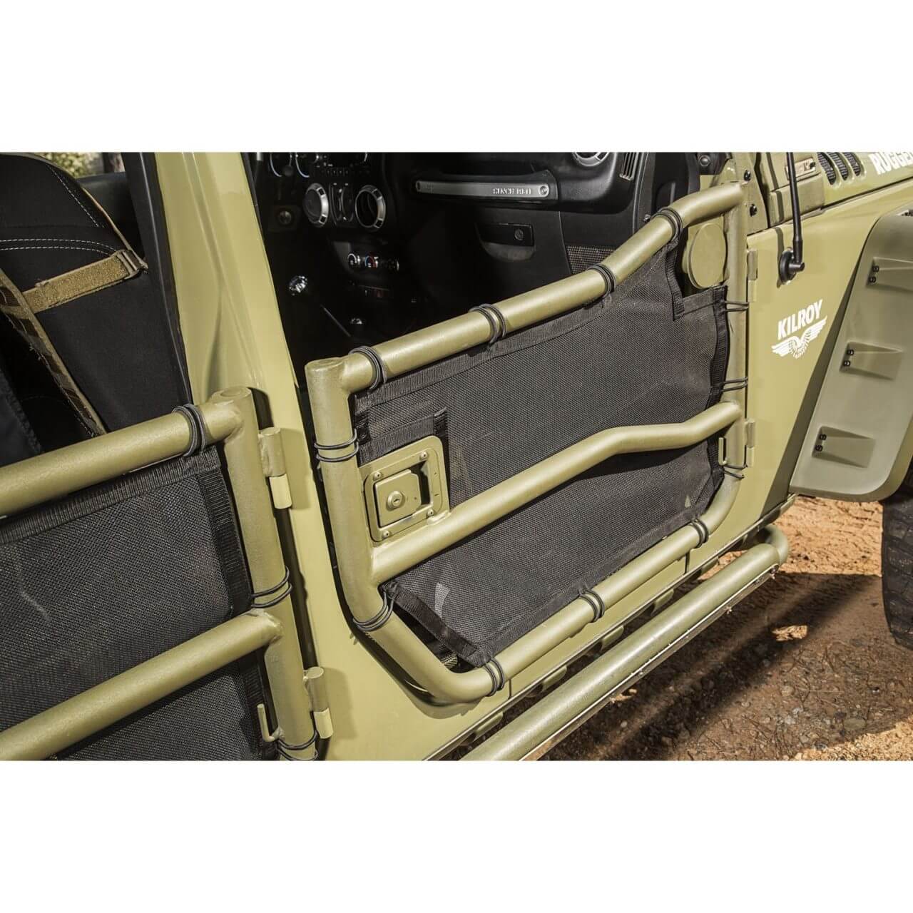 08 Rugged Ridge Jeep Wrangler Gladiator Fortis Tube Half Doors