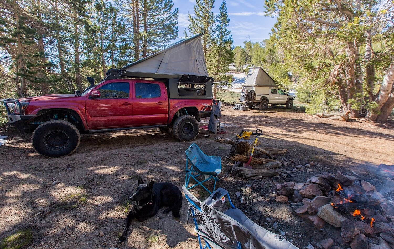 01 Toyota Tacoma Overlander Camping