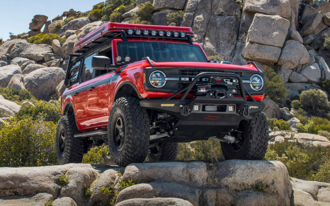 4WP Factory Unveils The Hottest New Products For The 2021 Ford Bronco