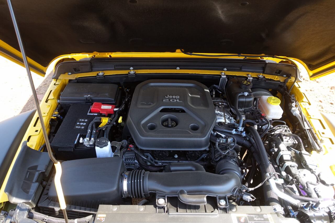 06 2021 Jeep Wrangler Rubicon 2LT Turbo engine