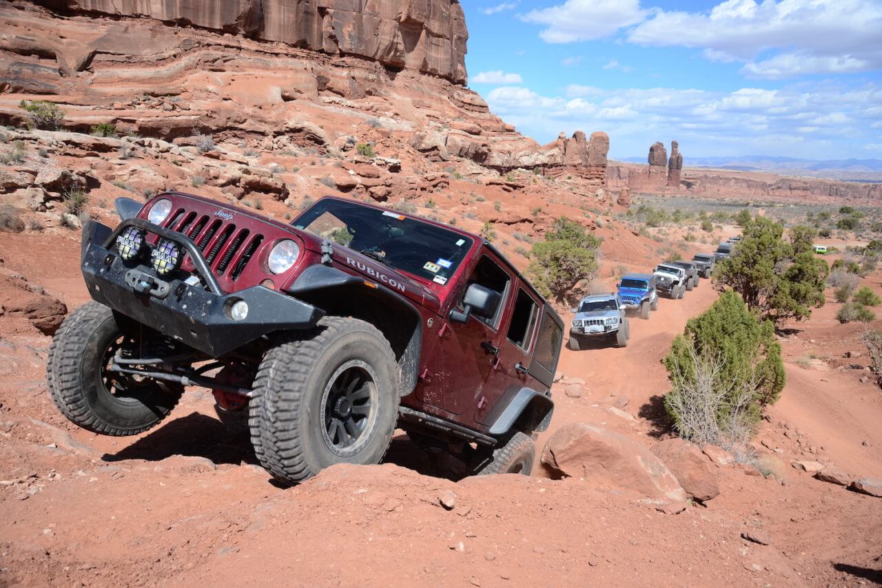 02 Jeep Wrangler Rubicon JK Rockcrawling Moab