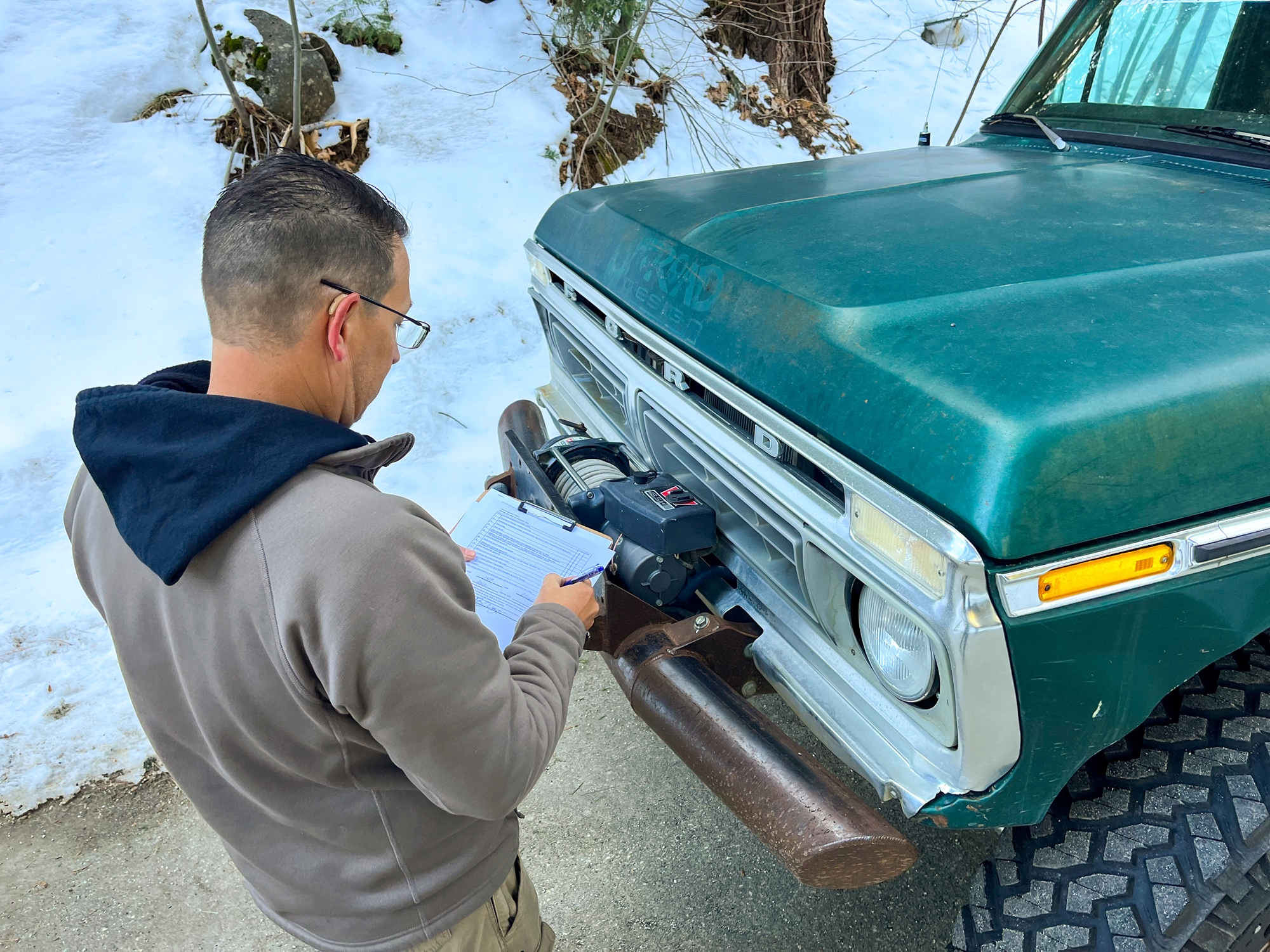 04 snow wheeling inspection