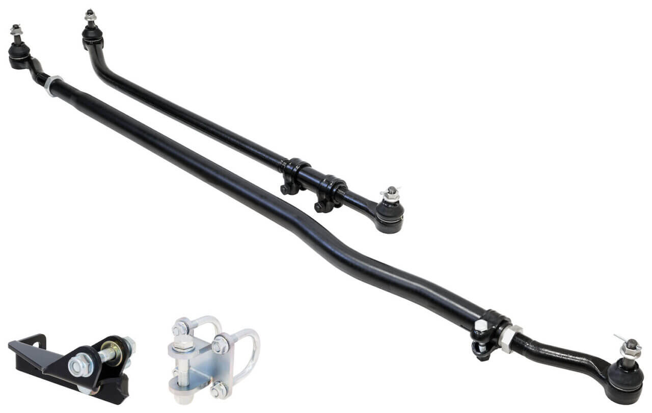 05 Jeep JL Wrangler Currie Heavy Duty Steering Tie Rod Drag Link Replacement